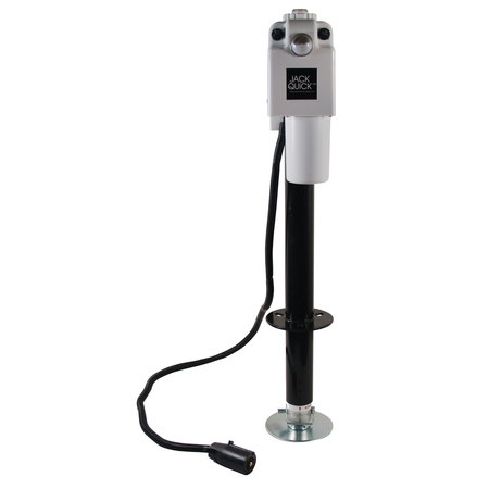 QUICK PRODUCTS Quick Products JQ-3500W-7P Power A-Frame Electric Tongue Jack w 7-Way Plug-3650 lbs. Lift Capacity JQ-3500W-7P